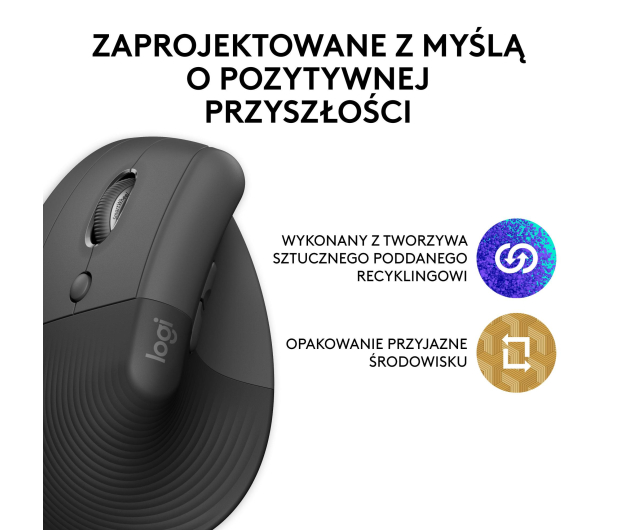 LOGITECH Lift Left Vertical Ergonomic 910-006474 - 743066 - zdjęcie 9